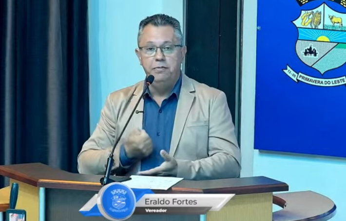 Vereador Eraldo Fortes defende fiscalização de contratos e melhorias no prontuário eletrônico da saúde em Primavera do Leste