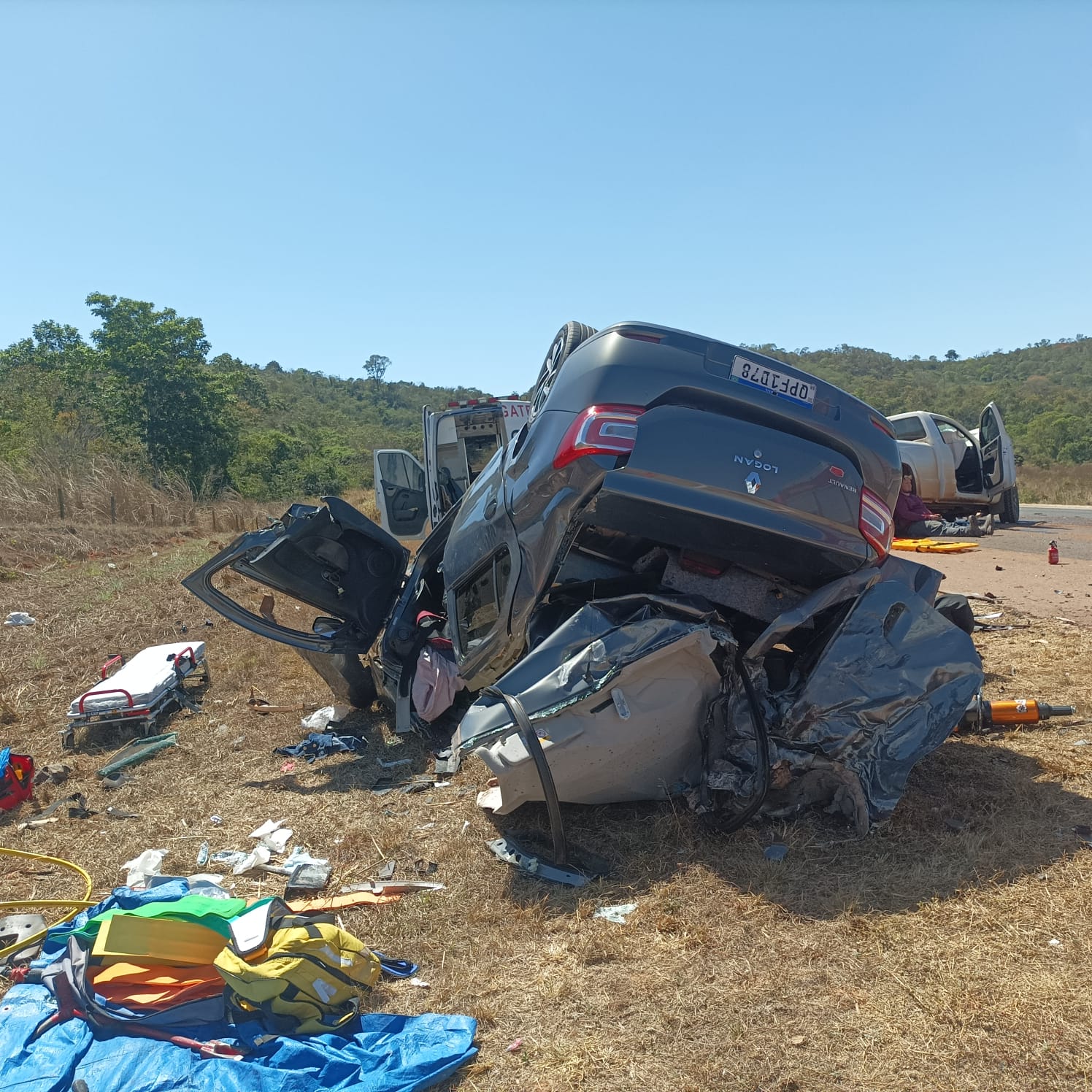 Sobrevivente de acidente na MT-130 permanece em estado gravíssimo na UTI
