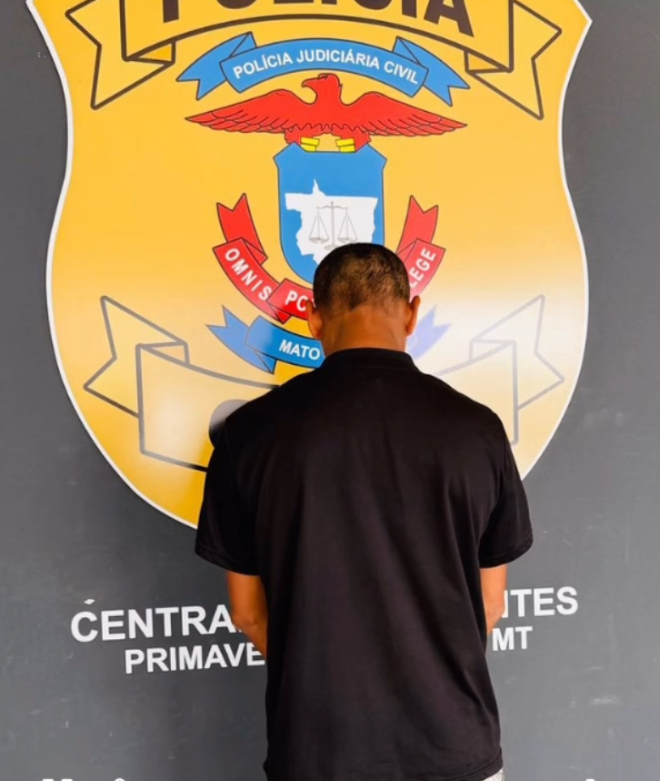 Delegacia da Mulher de Primavera do Leste prende homem condenado por estupro de vulnerável 