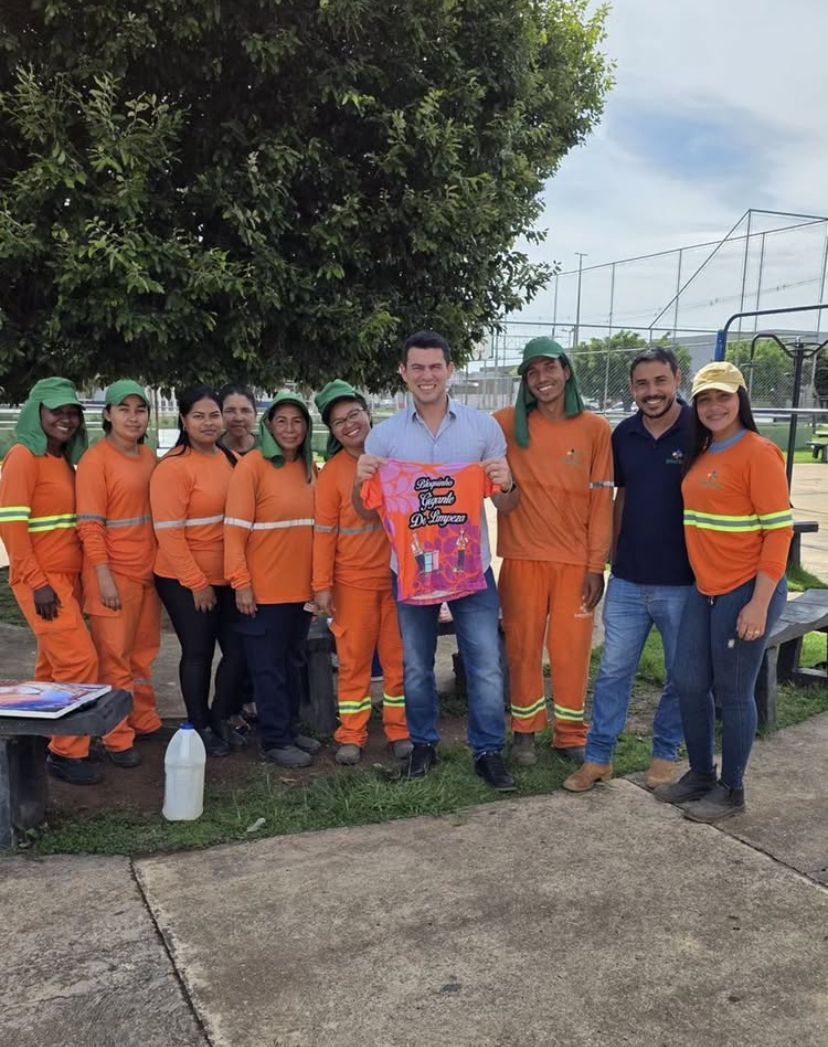 Marco Aurélio presidente da câmara de Primavera do Leste apresenta projeto de Lei com mudança de nomenclatura para valorizar trabalhadores da limpeza urbana