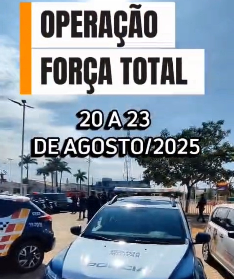 PM lança 18ª Operação Força Total em Primavera do Leste