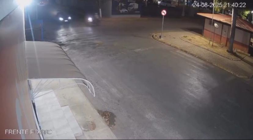 Motociclista fica ferido após acidente nos cruzamentos das ruas Guanabara e Maringá em Primavera do Leste