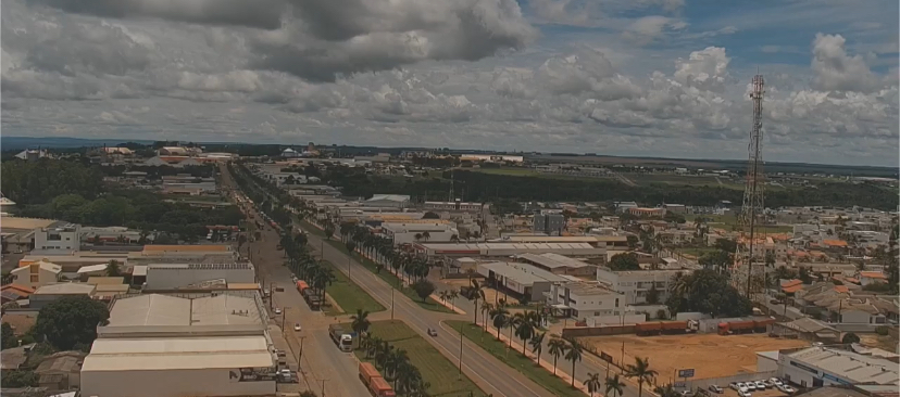 Previsão do tempo com indicadores de chuva para os próximos dias em Primavera do Leste