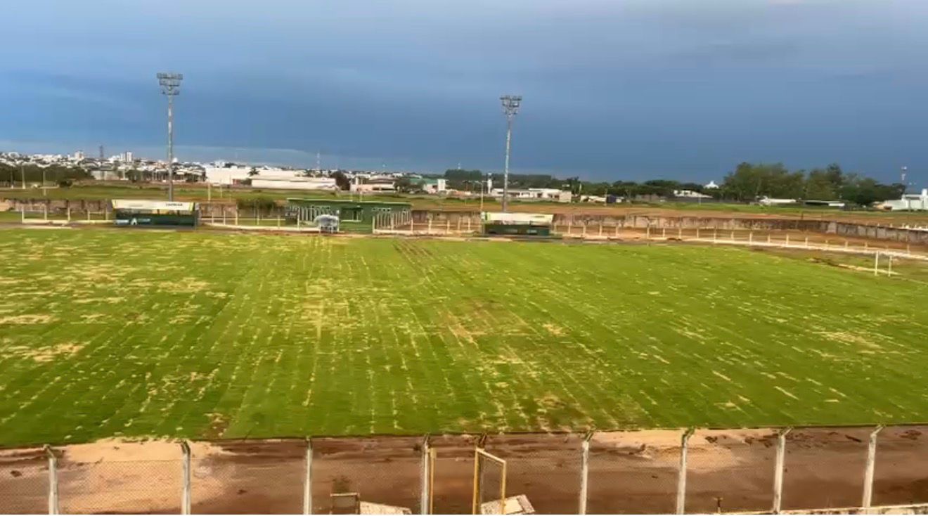 Primavera do Leste avança na conclusão das obras do Estádio Cerradão