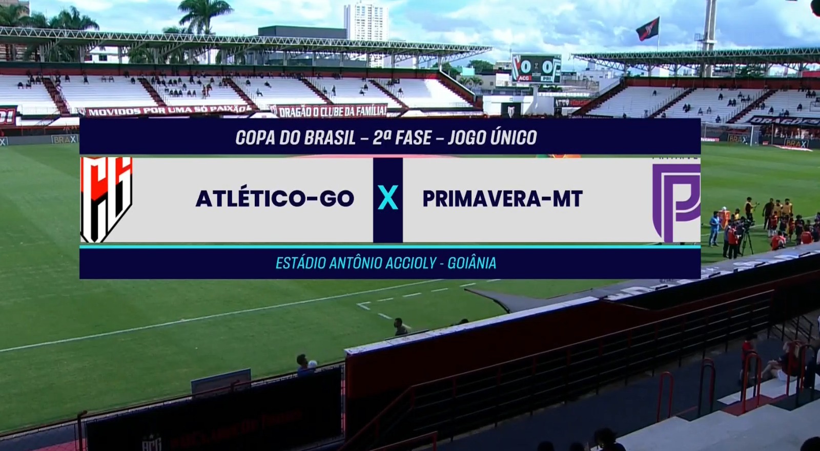  Primavera perde para o Atlético Clube Goianiense e garante mais de R$ 1,2 milhão na Copa do Brasil