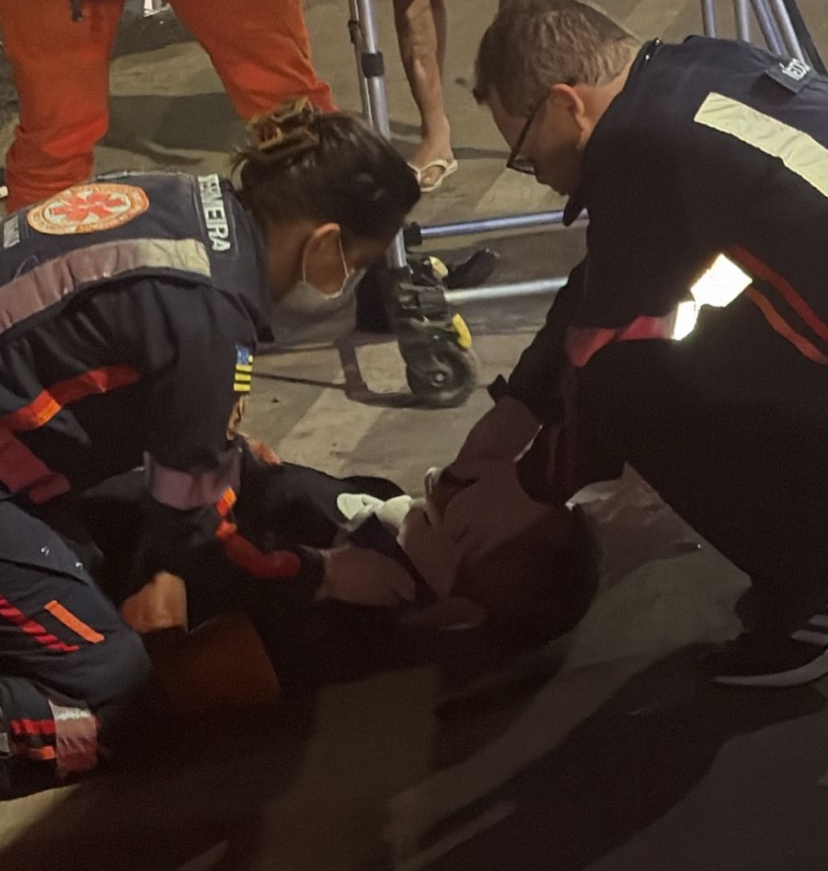 Acidente com suspeita de embriaguez termina com vítima ferida e motorista foragido em Primavera do Leste